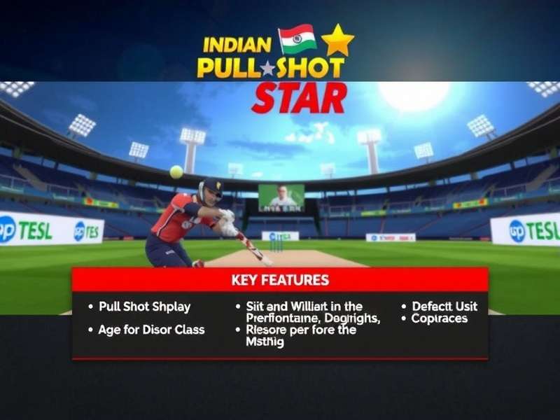 Indian Pull Shot Star Game Screenshot showcasing realistic cricket gameplay